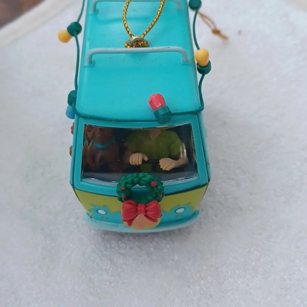 Hannah Banana Teal and Yellow Holiday Ornament